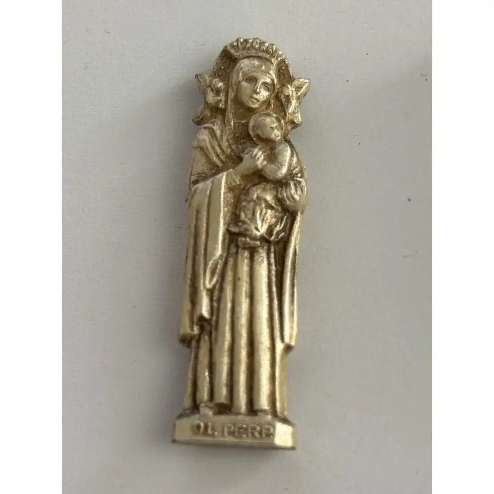 Vintage Pocket Shrine 'Our Lady of Perpetual Help With Case